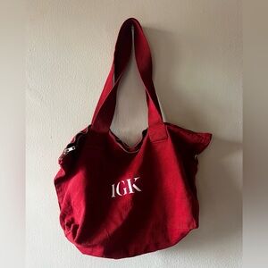 IGK Red Women's Tote Bag